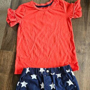 Crown and Ivy 4th of July set 4t
